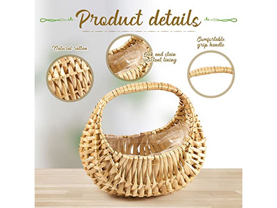 Cesta de Picnic Africana de Flores para Cestas al Por Mayor Conjunto de Astillas de Madera The Range