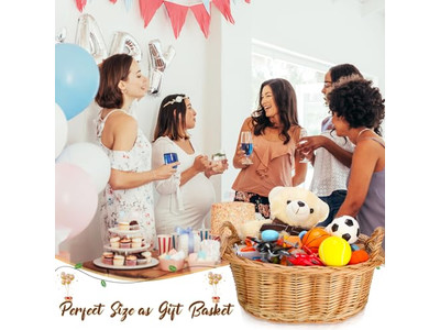 Cesta de Picnic Colorida Refrigerada para 4 Personas Cesta de Barril Conjuntos Románticos