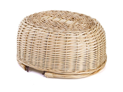 Cesta de Almacenamiento de Frutas para Picnic 4 Personas Mimbre Enfriador Juguete Pequeño para Niños