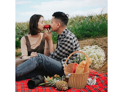 Cesta de Picnic de Importación y Exportación Empaque de Rayas Enfriador con Tapa de Madera