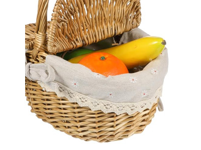 Conjunto de Picnic para Dos Personas Cesta de Mesa Personalizada para Aislamiento de Cerveza